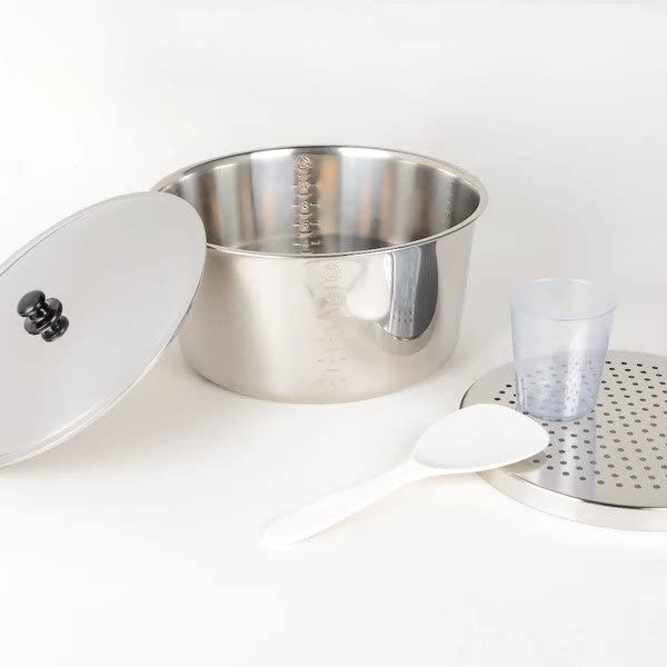 Tatung TAC-10G (SF) 10 Cup Rice Cooker White Aluminum Cook Pot for Family Cooking Efficient & Delicious Rice