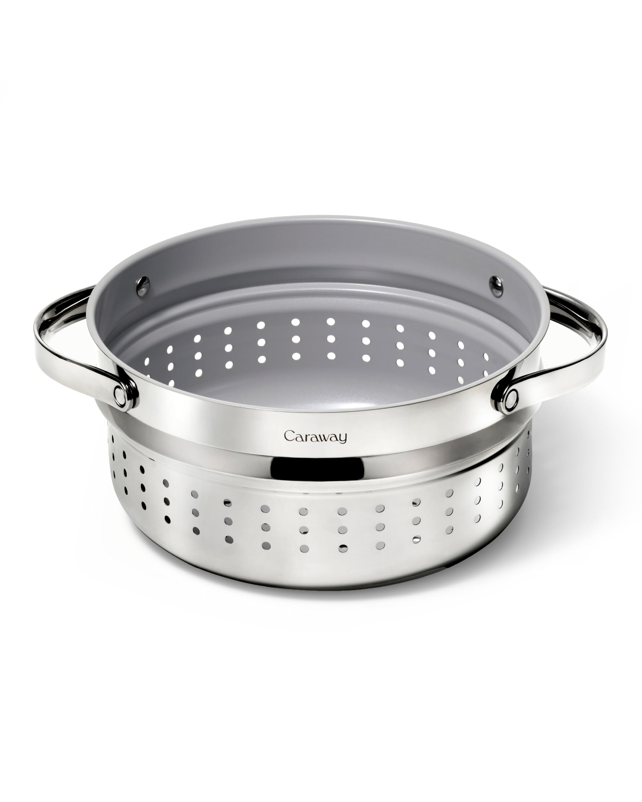 Caraway Steamer Large Stainless Steel Non Stick Steamer for Veggies Seafood Compatible with Dutch Oven Searches